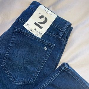 RAG & BONE Fit 2 Slim Fit Stretch Jeans 31x32 Dark Wash